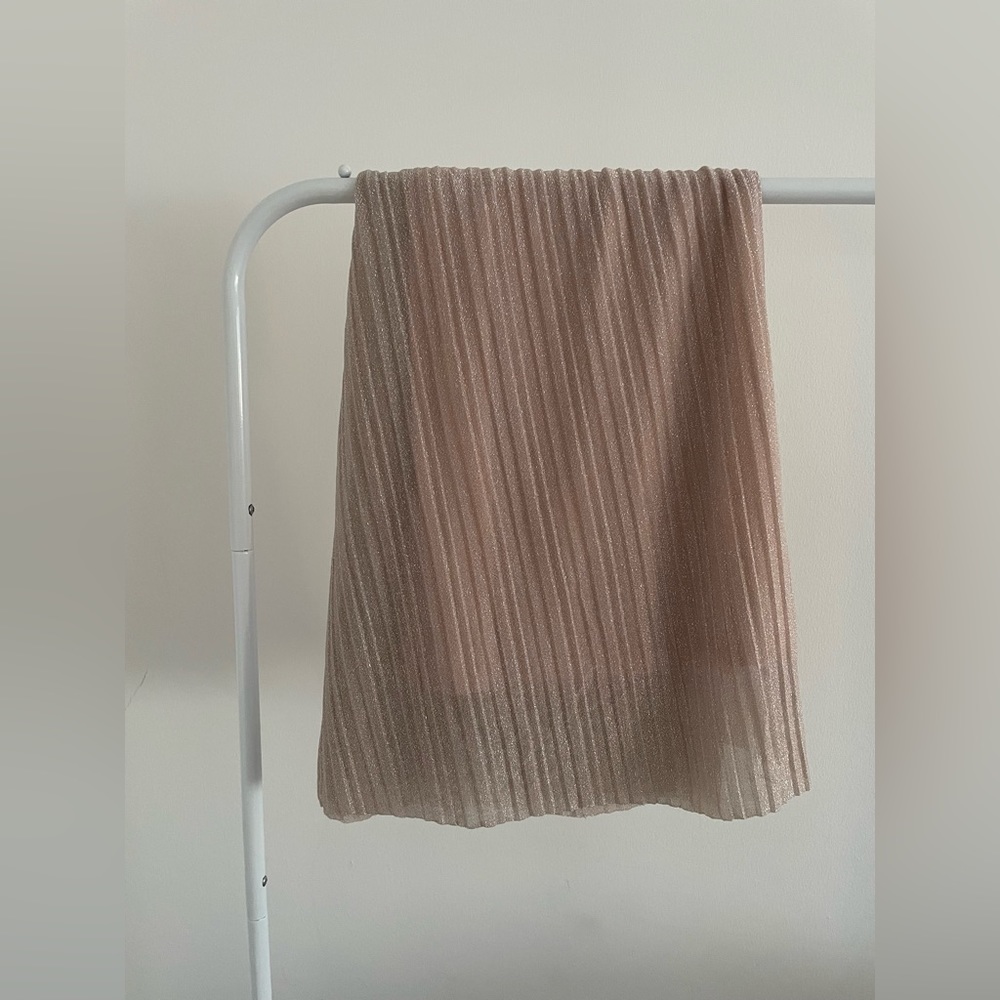 Mango Pleated Blush Skirt